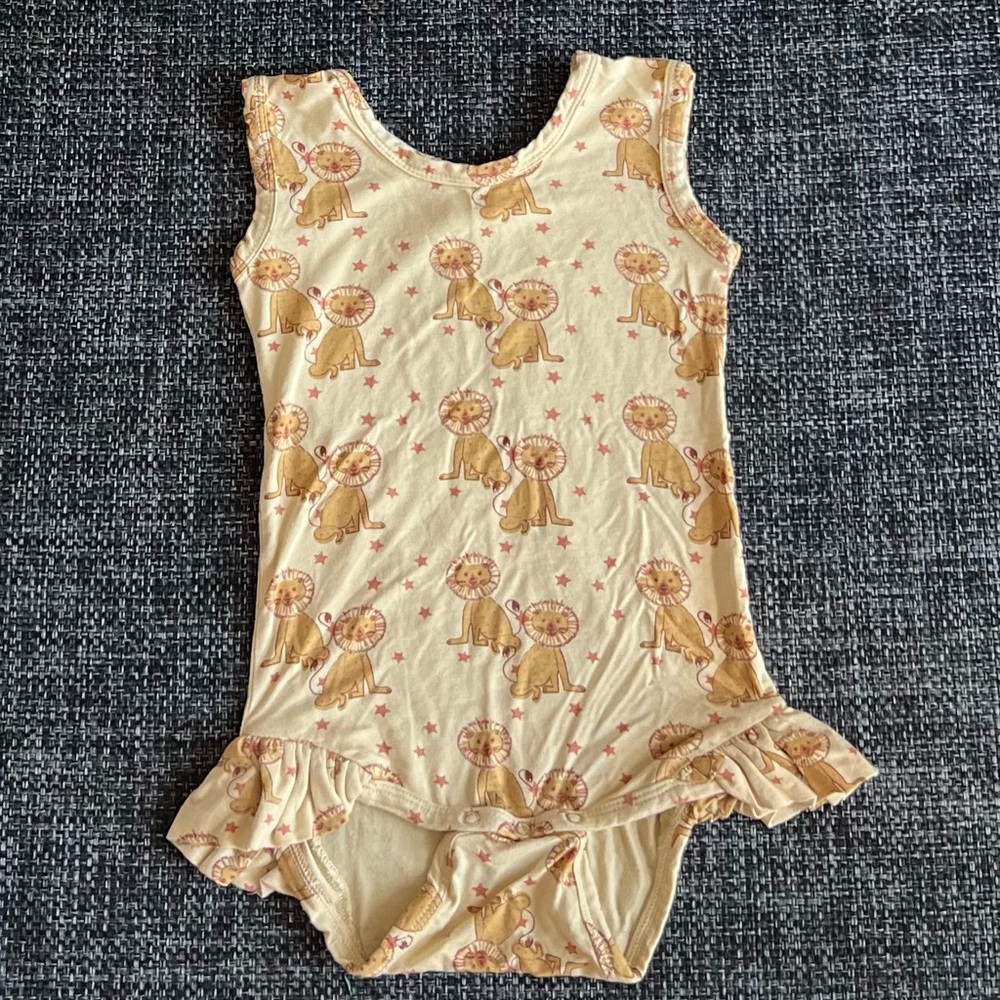 Kate Quinn Sleeveless Ruffle Leg Bodysuit Size 12-18 Months
